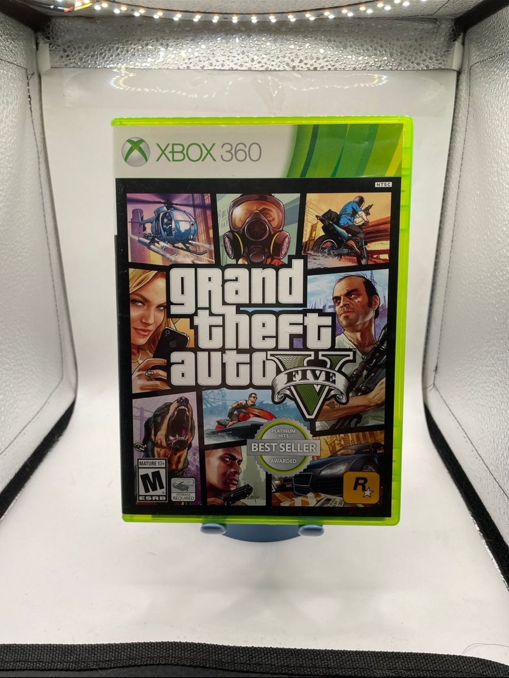 Microsoft Xbox 360 Grand Theft Auto V Green Case